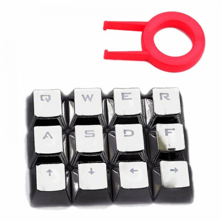 Teclas Para Teclado Mecânico Redragon, Cinza Escuro - A103GR