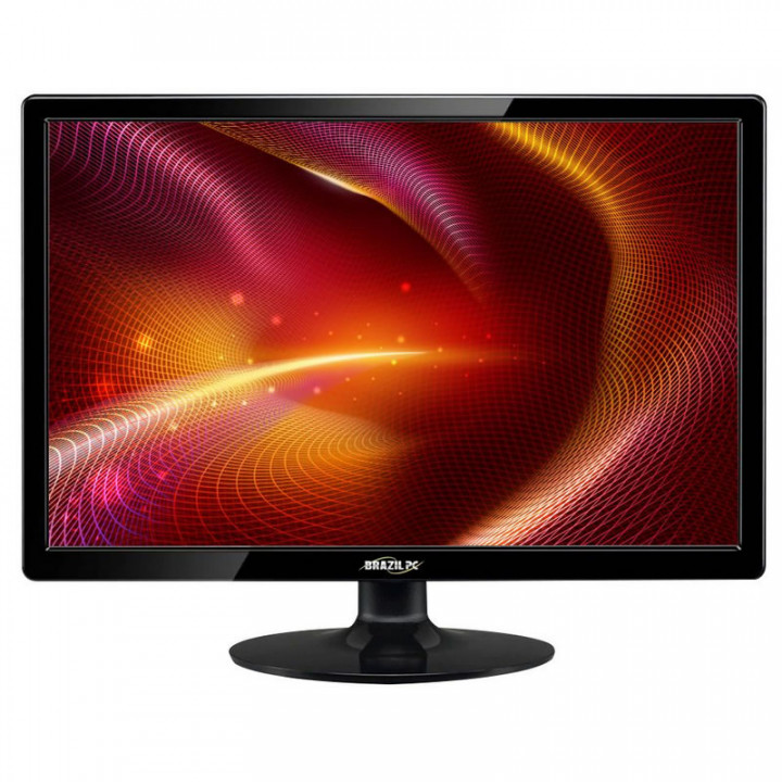 Monitor BrazilPC 19" LED Widescreen, Preto - BPC-M19WR