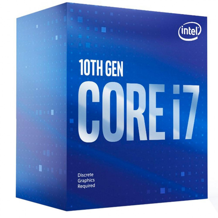 Processador Intel Core i7-10700F, LGA 1200, Cache 16Mb, 2.90GHz (4.8GHz Max Turbo) - BX8070110700F