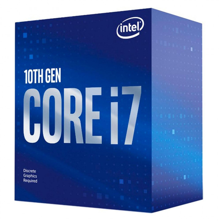Processador Intel Core i7-10700F, LGA 1200, Cache 16Mb, 2.90GHz (4.8GHz Max Turbo) - BX8070110700F