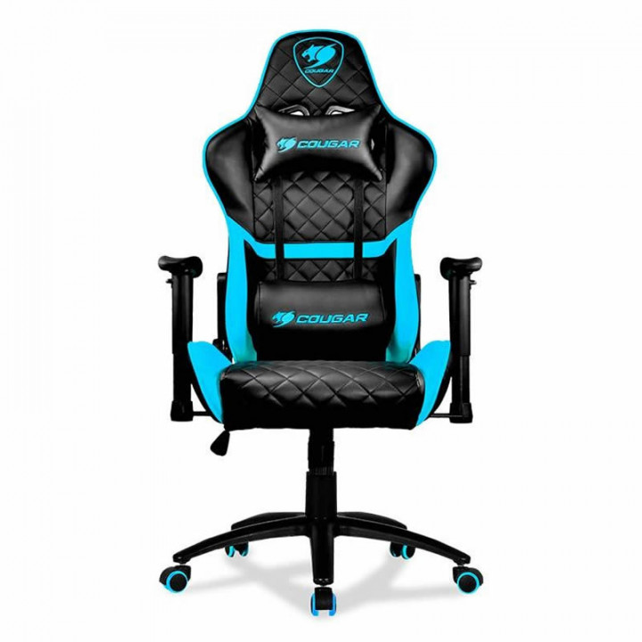 Cadeira Gamer Cougar Armor One Sky, Preto e Azul - 3MAOSNXB.0001