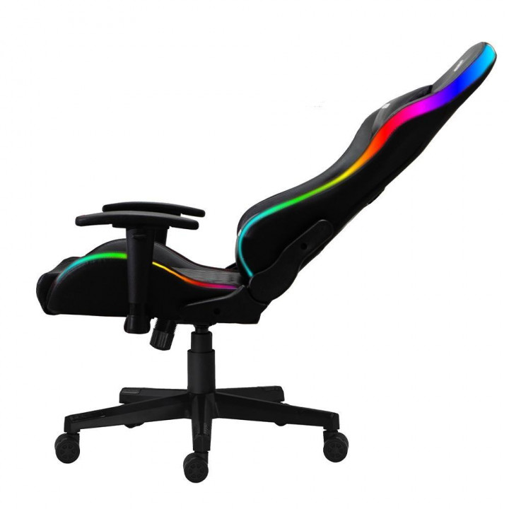 Cadeira Gamer FOX Racer, Com Iluminação LED, RGB, Preto