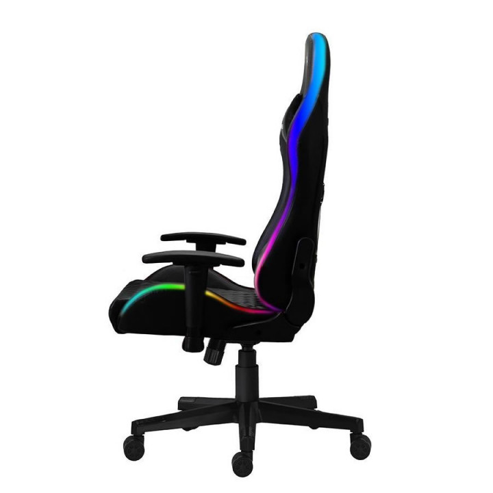 Cadeira Gamer FOX Racer, Com Iluminação LED, RGB, Preto