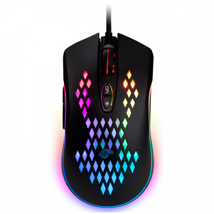 Kit Gamer K-Mex, Teclado Shuriken Metal Led, Mouse M370 RGB 6400DPI, Mousepad Master Swat, Headset Bope1 RGB