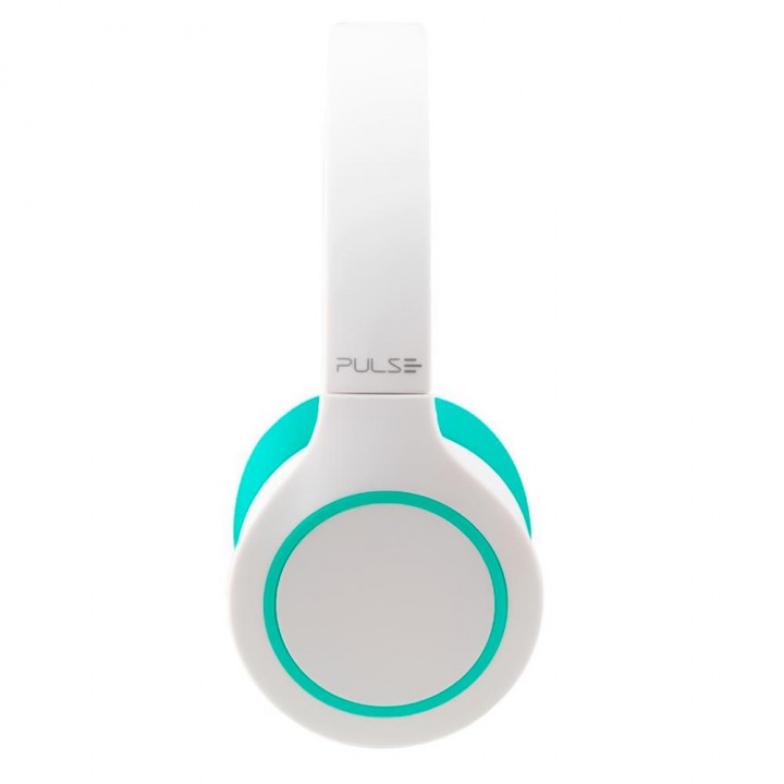Fone de Ouvido Pulse Head Beats, Bluetooth 5.0, Branco e Verde - PH342