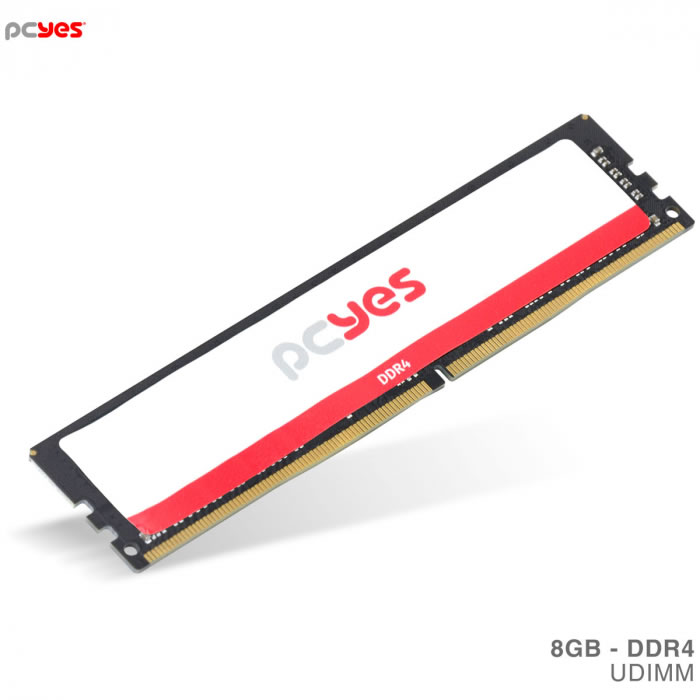 Memória PCyes, 8GB, 2400MHz, DDR4, UDIMM - PM082400D4
