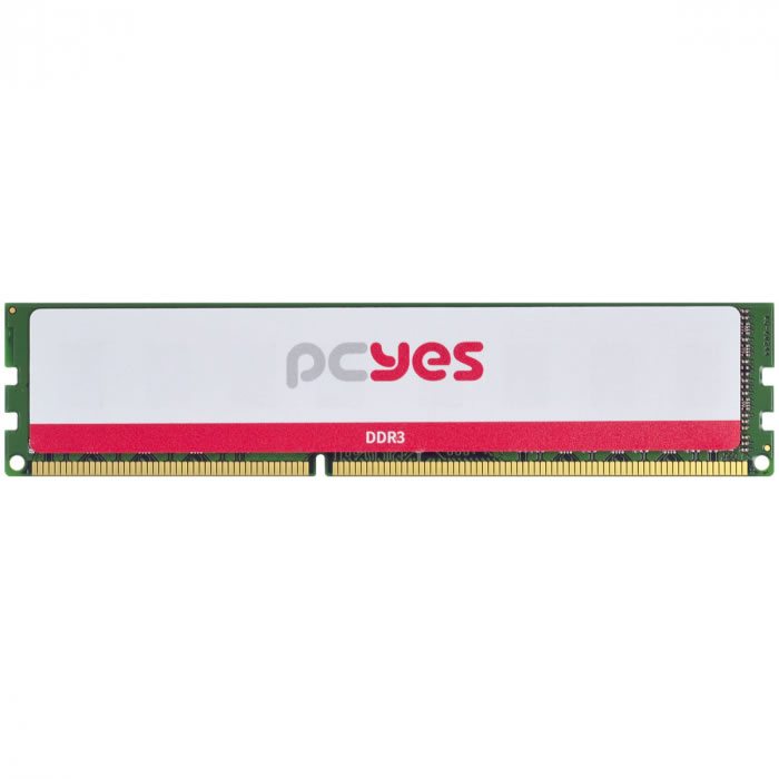 Memória PCyes, 8GB, 1333MHz, DDR3, UDIMM - PM081333D3