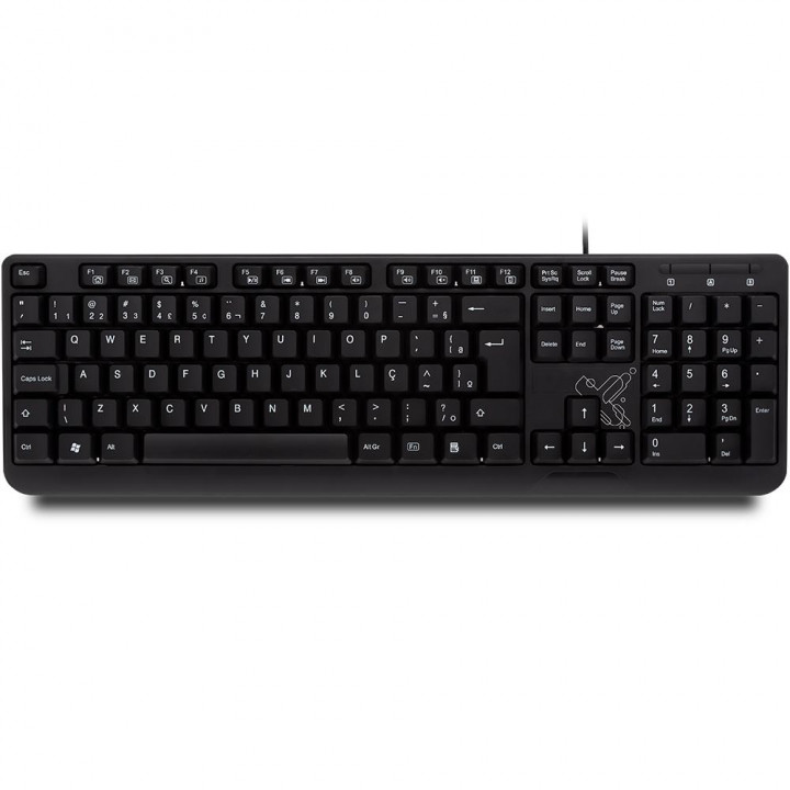 Teclado Maxprint Concept, Multimídia, ABNT2 - 6013160