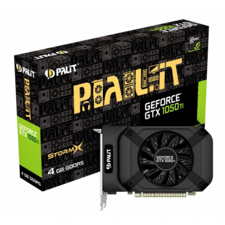 Placa de Vídeo Palit GTX 1050 TI StormX, NVIDIA GeForce 4GB, GDDR5
