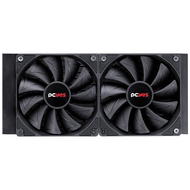 Water Cooler Gamer PCYes Sangue Frio 2, 240mm, Preto - PSF2240H40PTSL