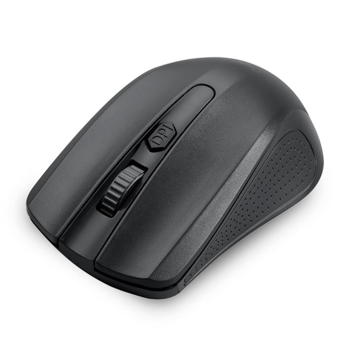 Mouse Sem Fio Maxprint Ranzou, 3 Botões, 1600DPI, Preto - 60000042