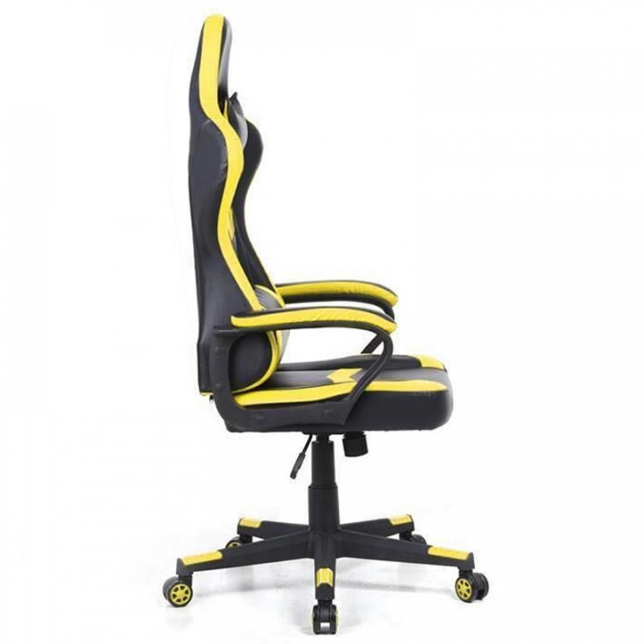 Cadeira Gamer PCTOP Elite SE1010, Amarelo e Preto - SE1010