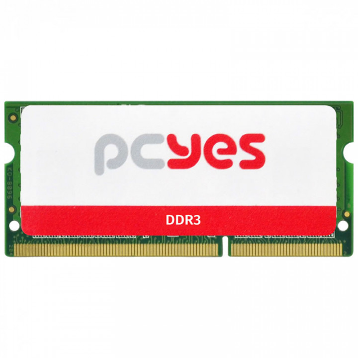 Memória Para Notebook PCyes, 4GB, 1600MHz, DDR3, SODIMM - PM041600D3SO