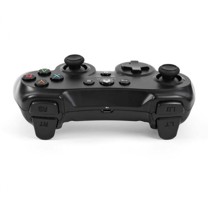 Controle Gamer Warrior Takeo, Smartphone Bluetooth, Para Android e PC, Preto - JS088