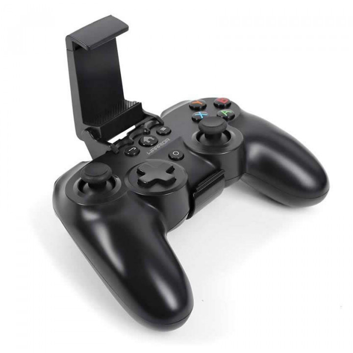 Controle Gamer Warrior Takeo, Smartphone Bluetooth, Para Android e PC, Preto - JS088