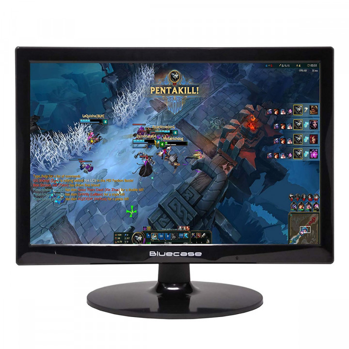 Monitor Bluecase 15.4" LED, Preto - BM154X5HVW