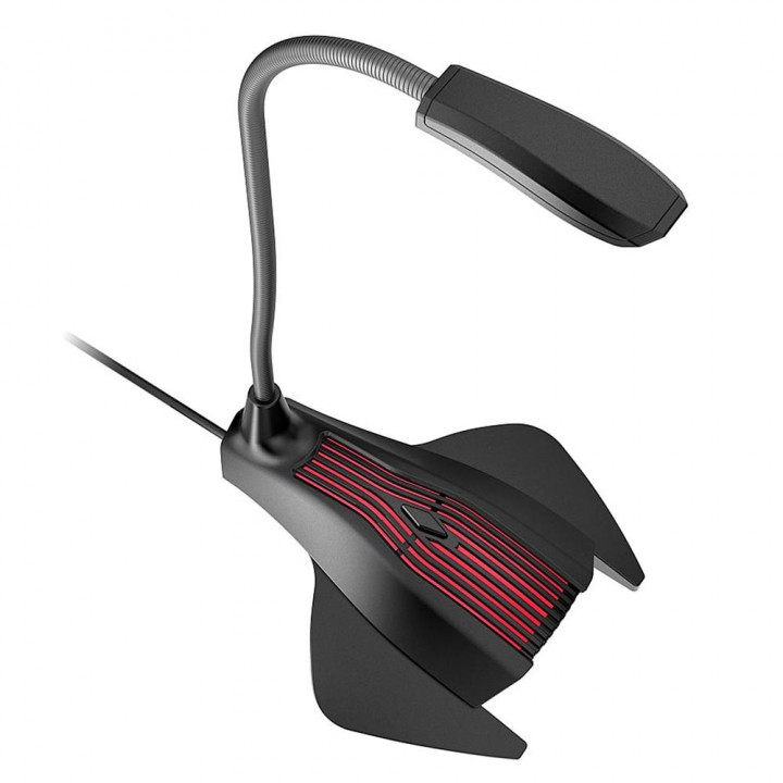 Microfone Gamer C3Tech, Conexão P2 Omnidirecional, Preto - MI-G10BK