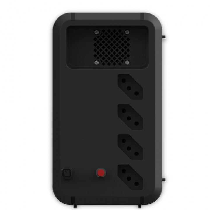 Nobreak Intelbras 700VA, Attiv, Bivolt, Preto - 4822205