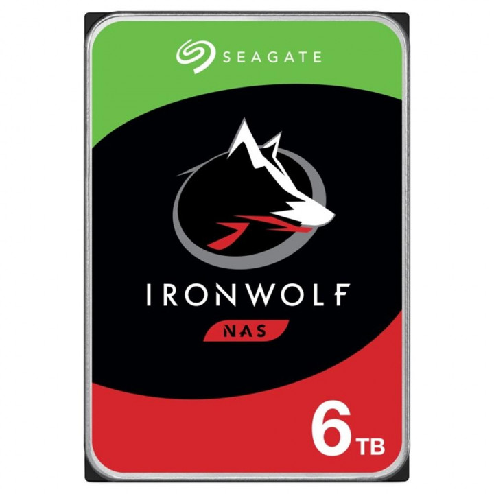 HD Seagate IronWolf NAS, 6TB, 3.5", SATA - ST6000VN001