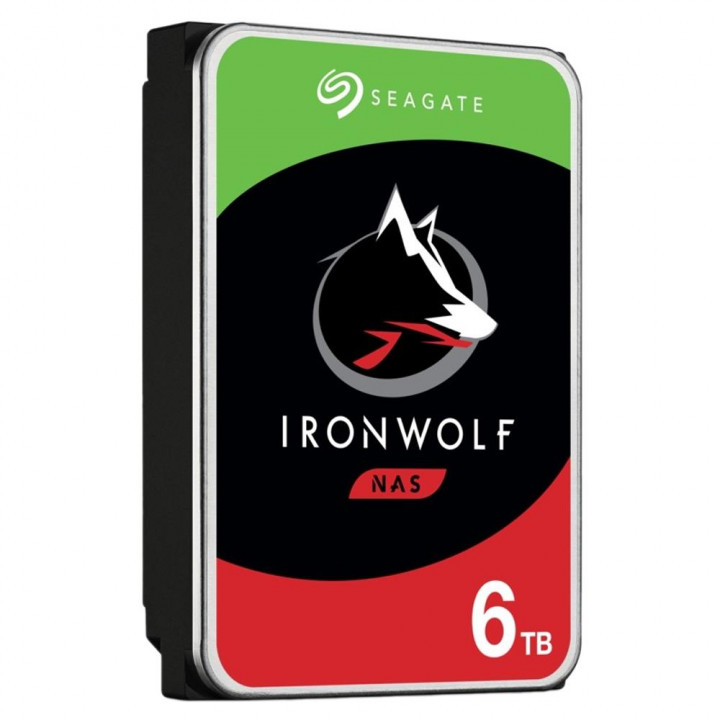 HD Seagate IronWolf NAS, 6TB, 3.5", SATA - ST6000VN001