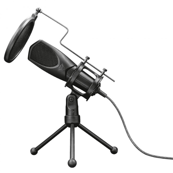 Microfone Gamer Trust SGXT 232 Mantis, Streaming, USB - 22656