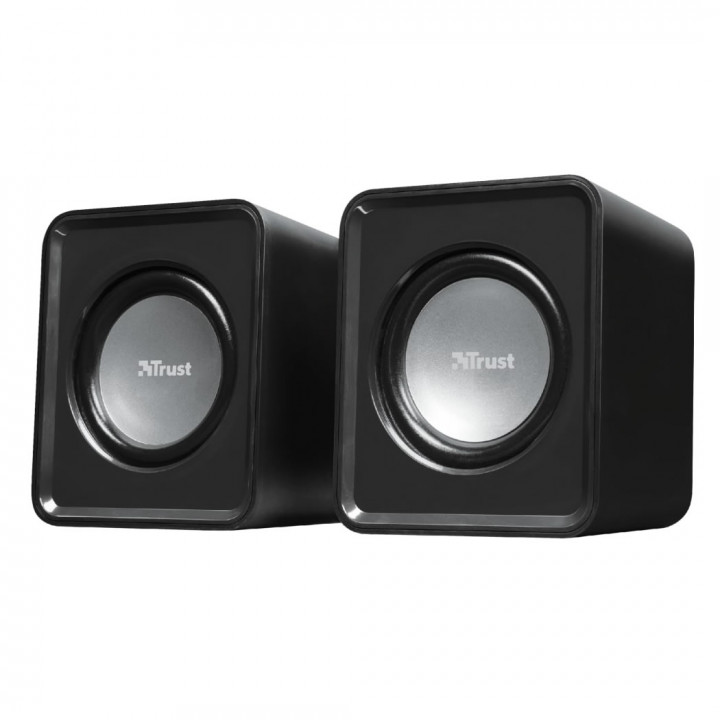 Caixa de Som Trust Leto, 6W RMS, USB, Preto - 19830