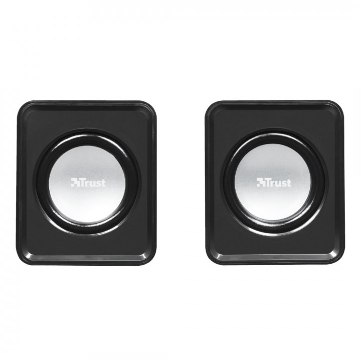Caixa de Som Trust Leto, 6W RMS, USB, Preto - 19830