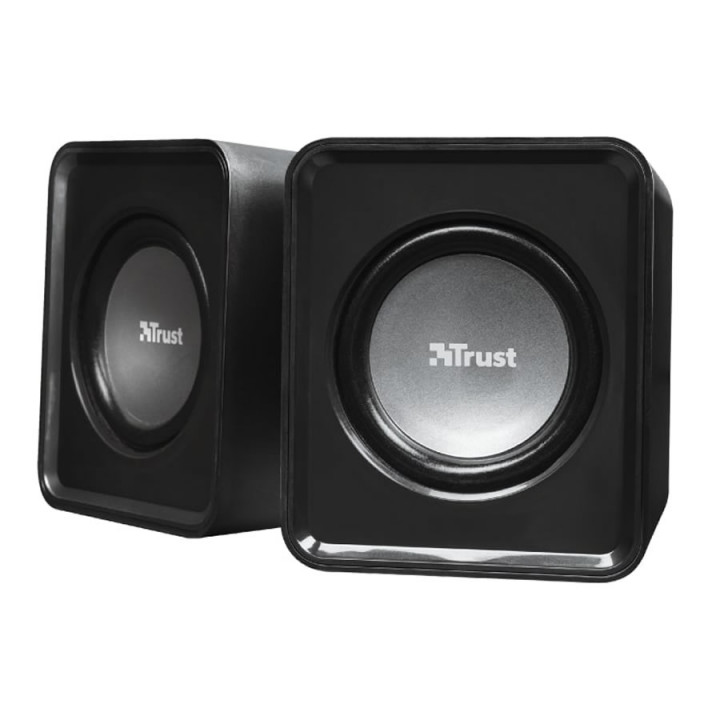 Caixa de Som Trust Leto, 6W RMS, USB, Preto - 19830