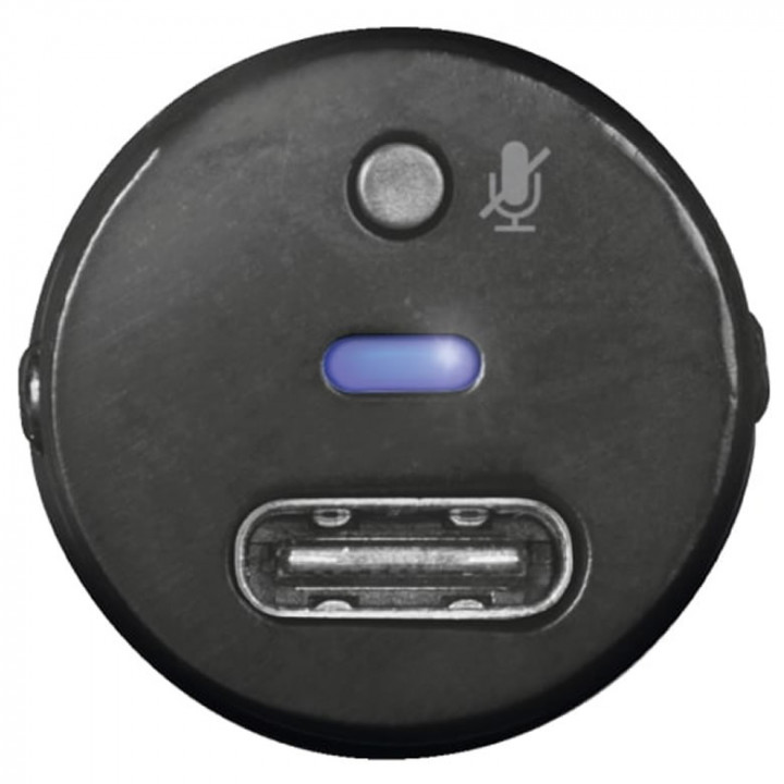 Microfone Gamer Trust GXT 241 Velica, USB, Preto - 24182