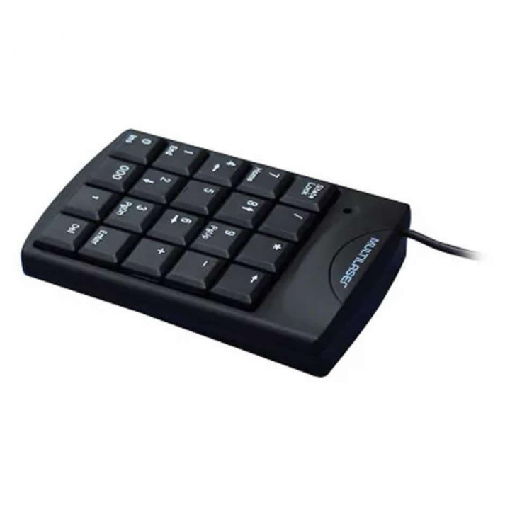 Teclado Numérico Multilaser, USB, Preto - TC229
