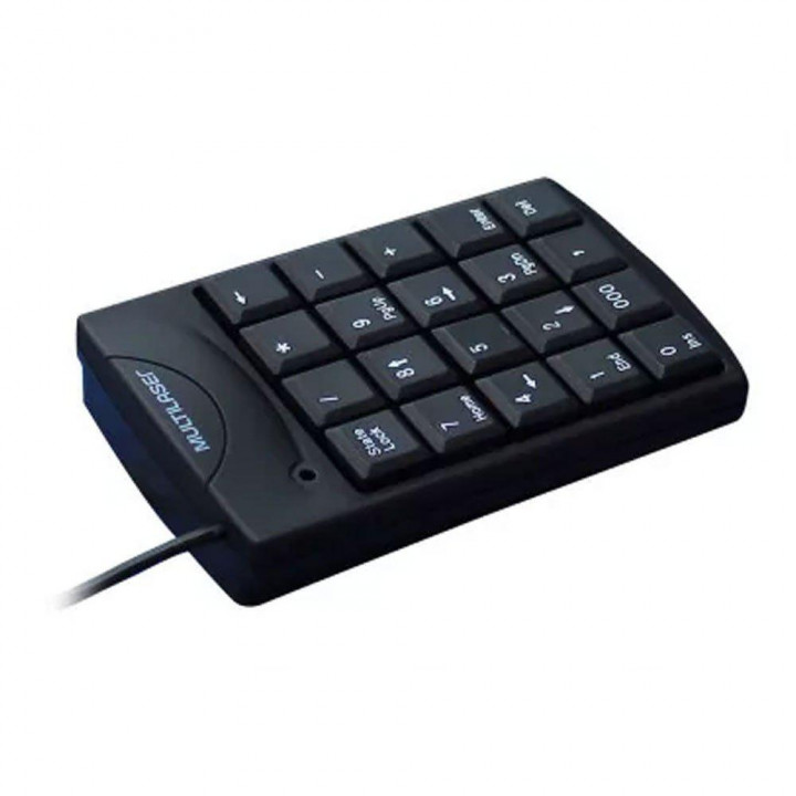 Teclado Numérico Multilaser, USB, Preto - TC229