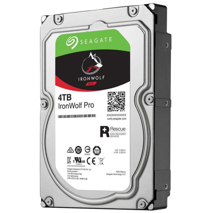 HD Seagate IronWolf Pro, 4TB, SATA III - ST4000NE001