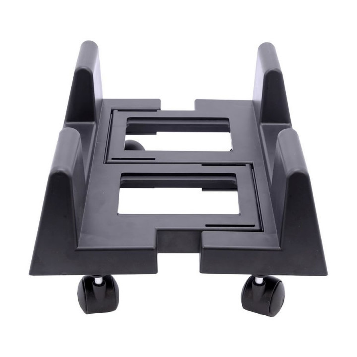 SUPORTE PARA GABINETE C3TECH COM RODINHAS - SC-20BK