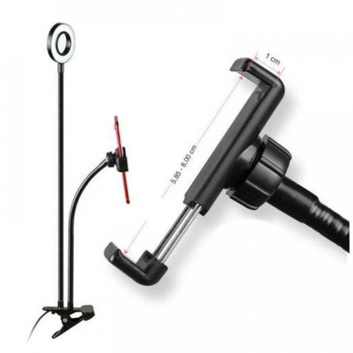 Iluminador LED Ring Light X-Cell, Preto - 0582
