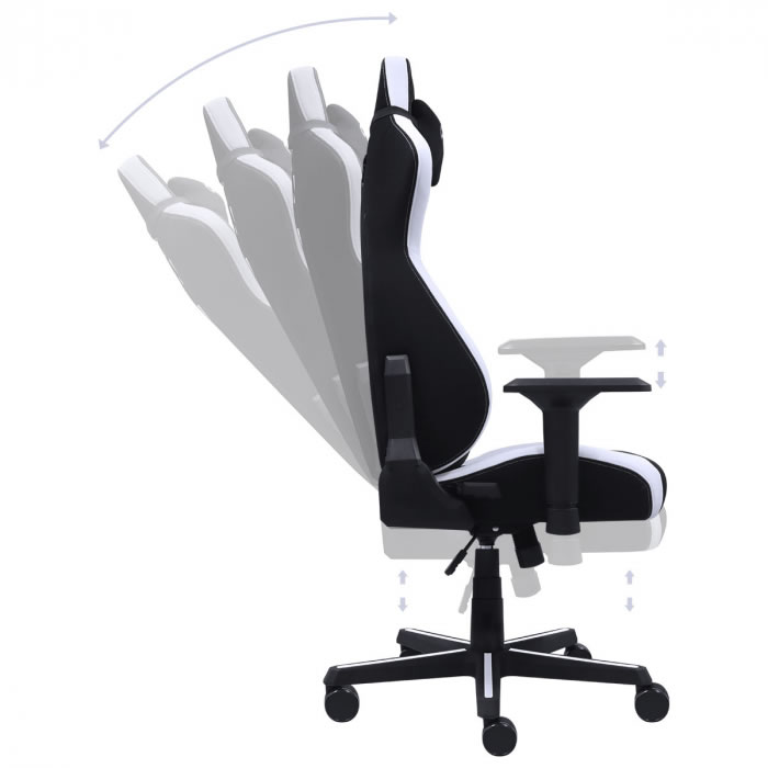 Cadeira Gamer PCYes Mad Racer V8 Turbo, Branco - V8TBMADBC