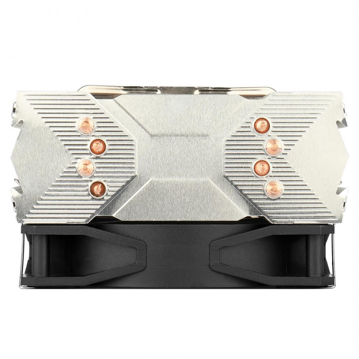 Aircooler Redragon Tyr, LED Rainbow, Intel e AMD, 120mm, Preto - CC-9104