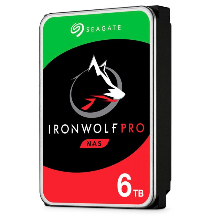 HD Seagate IronWolf Pro, 6TB, 5900RPM, 3.5", SATA III - ST6000NE000