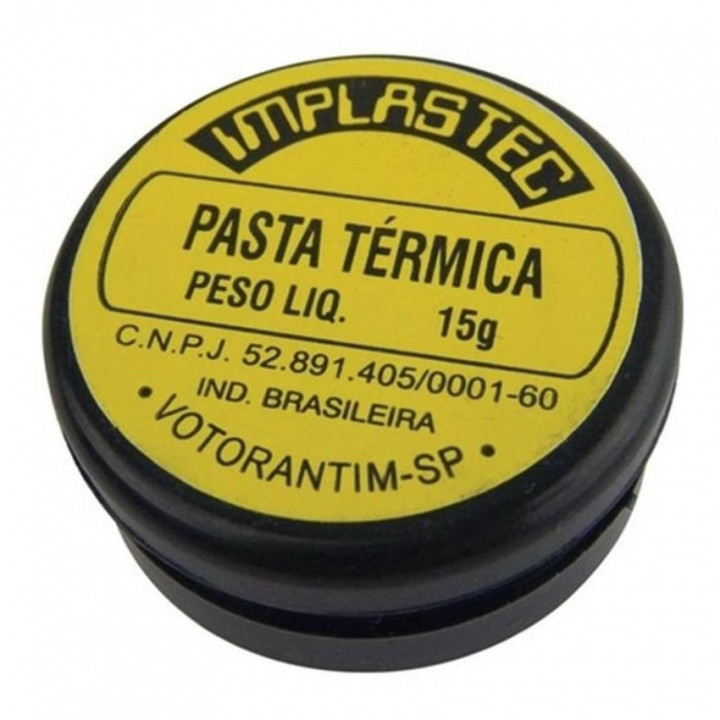 Pasta Térmica Implastec 15G 6155, Silicone - 2484