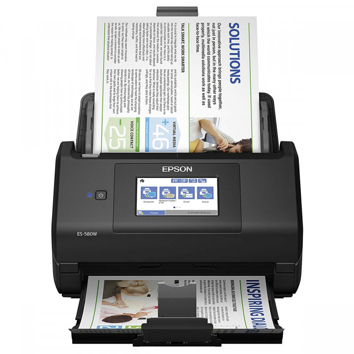 Scanner de Mesa Epson WorkForce ES-580W 600DPI