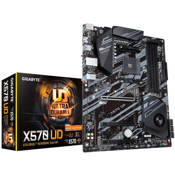 Placa Mãe Gigabyte X570 UD, AM4, ATX, DDR4