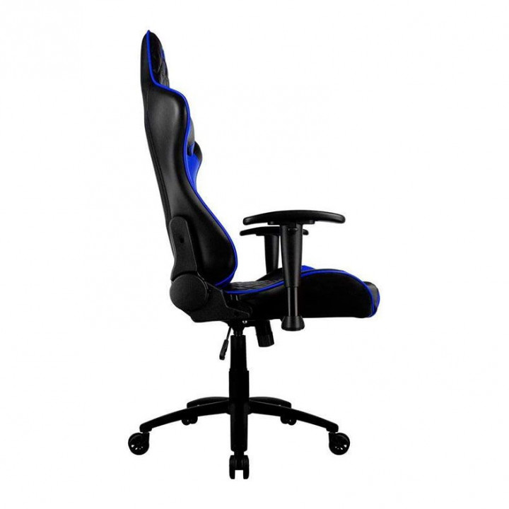 Cadeira Gamer ThunderX3 TGC12, PT/AZ, Preto/Azul