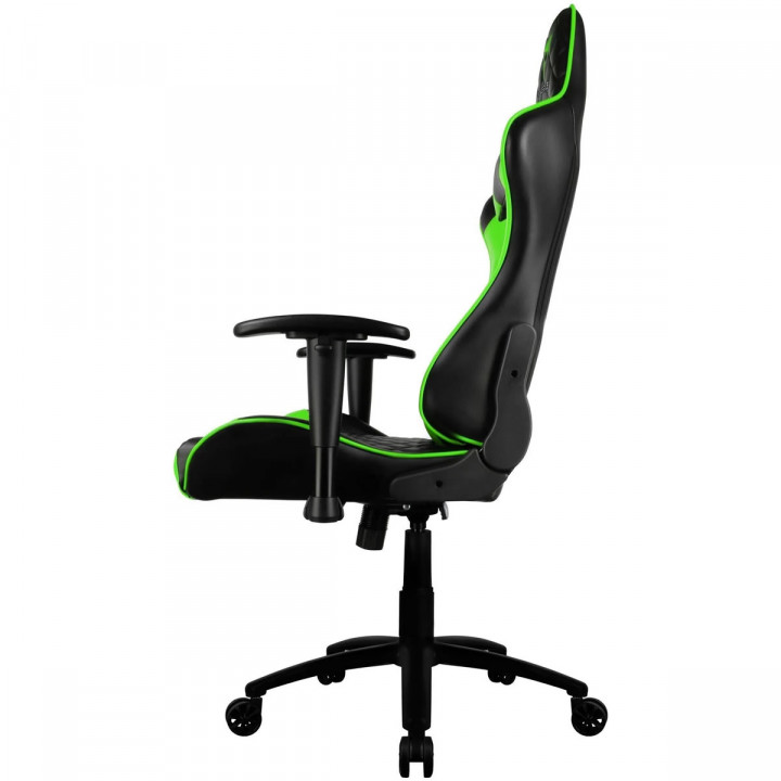 Cadeira Gamer ThunderX3 TGC12, PT/VD, Preto/Verde