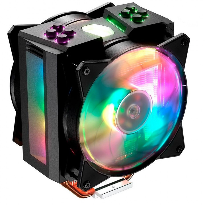 Cooler para Processador Cooler Master Masterair MA410M RGB 120mm, Intel-AMD - MAM-T4PN-218PC-R1
