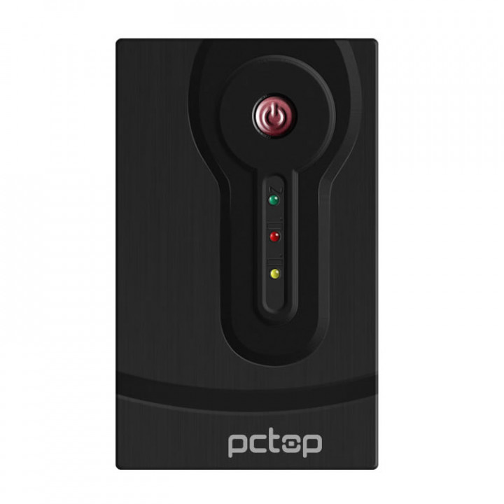 Nobreak Pctop 1200VA Bivolt 6 Tomadas Preto - PZ1200VA