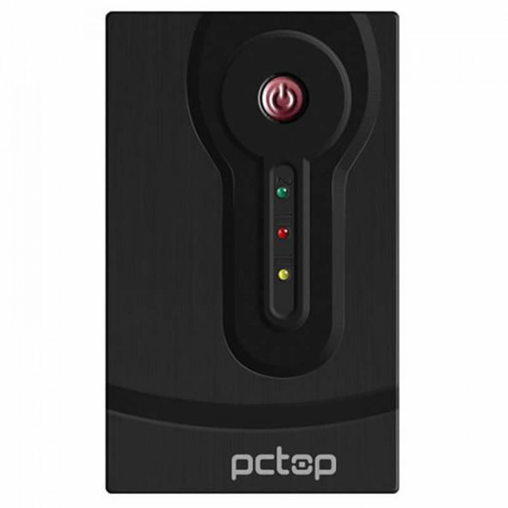 Nobreak Pctop 800VA Bivolt 3 Tomadas Preto - PZ800VA