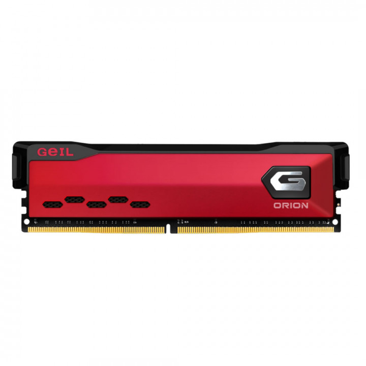 Memória DDR4 Geil Orion, 8GB, 3200MHz, Red, GAOR48GB3200C16BSC