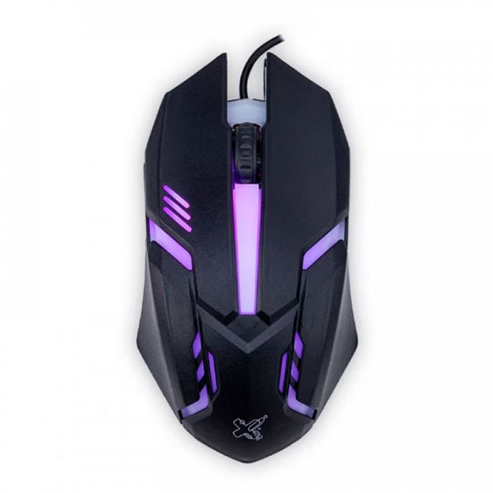 Mouse Gamer USB Óptico Geek Maxprint, Preto - 60000083