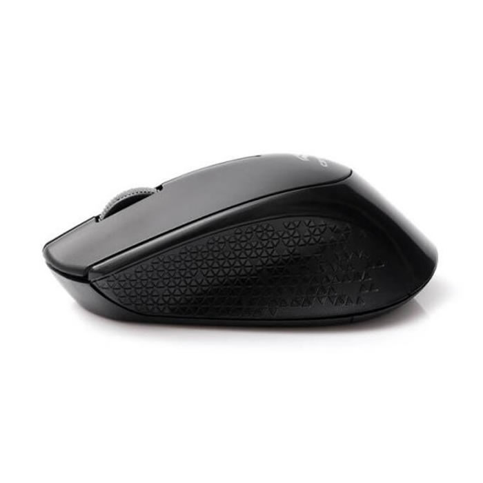 Mouse Sem Fio C3Tech RC, 1600DPI, Nano USB, Ergonômico, 1x Pilhas AA, Preto - M-W50BK