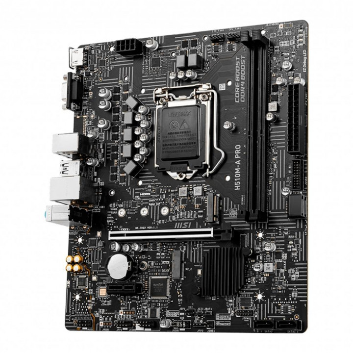 Placa Mãe MSI H510M-A PRO, Intel LGA1200, mATX, DDR4