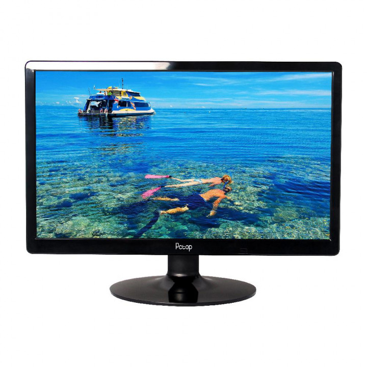 Monitor PCTop Slim 19.5" LED Com HDMI, Preto - MLP195HDMI